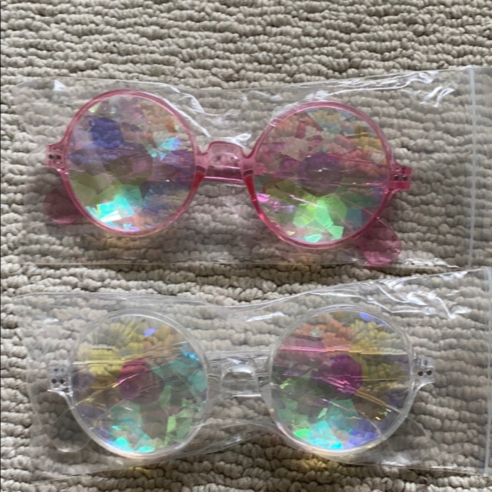Kaleidoscope glasses